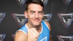 Image from linked report: 'I won Gladiators - now I'd love to become one'
