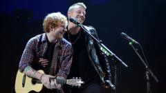 Image from linked report: Ed Sheeran set to play first concert since Macklemore controversy