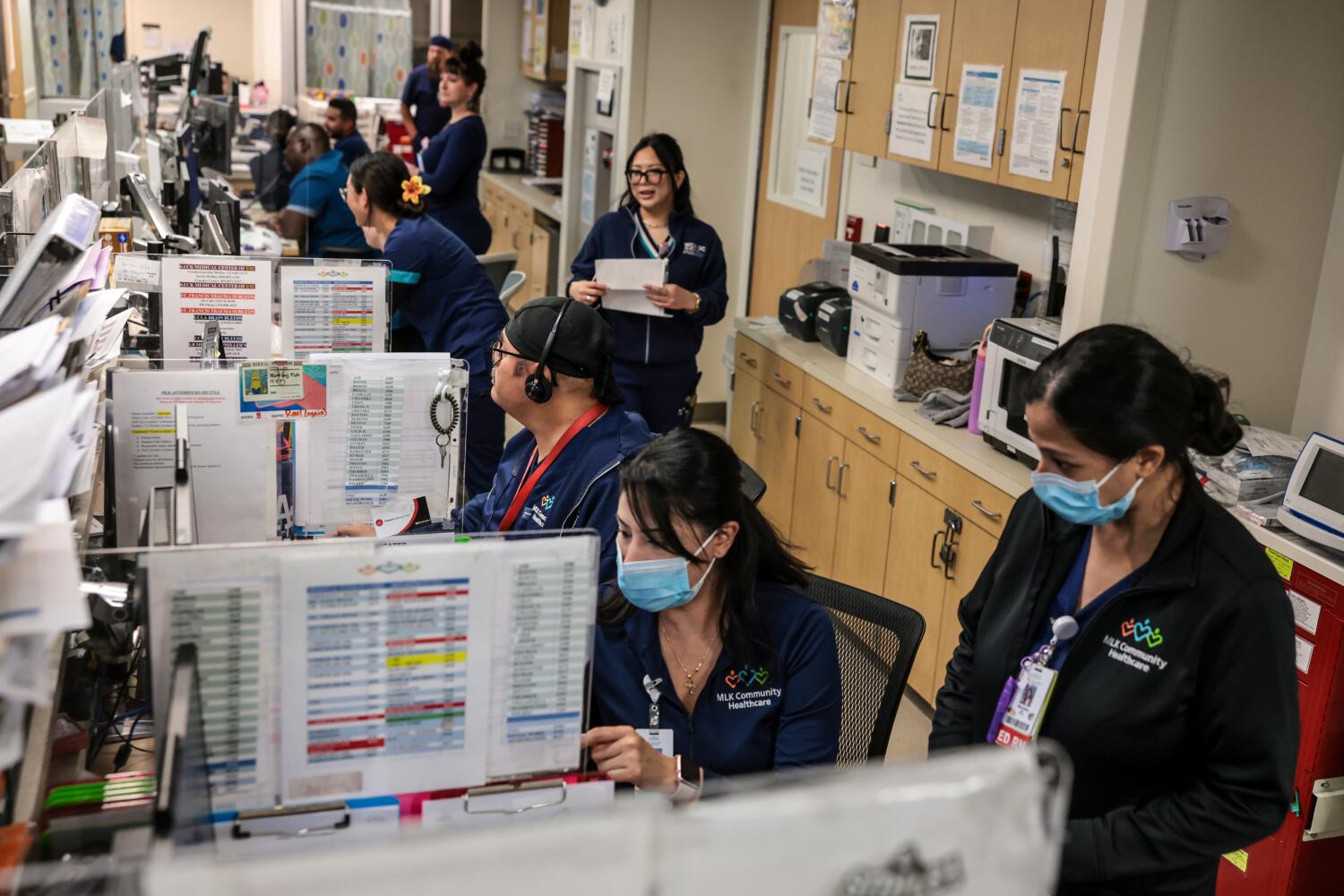 Source-feed image associated with Struggling to survive, South L.A.'s MLK hospital seeks greater share of county funds