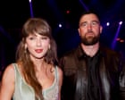 Source-feed image associated with Taylor Swift wears Dior wedding dress for marriage to Travis Kelce