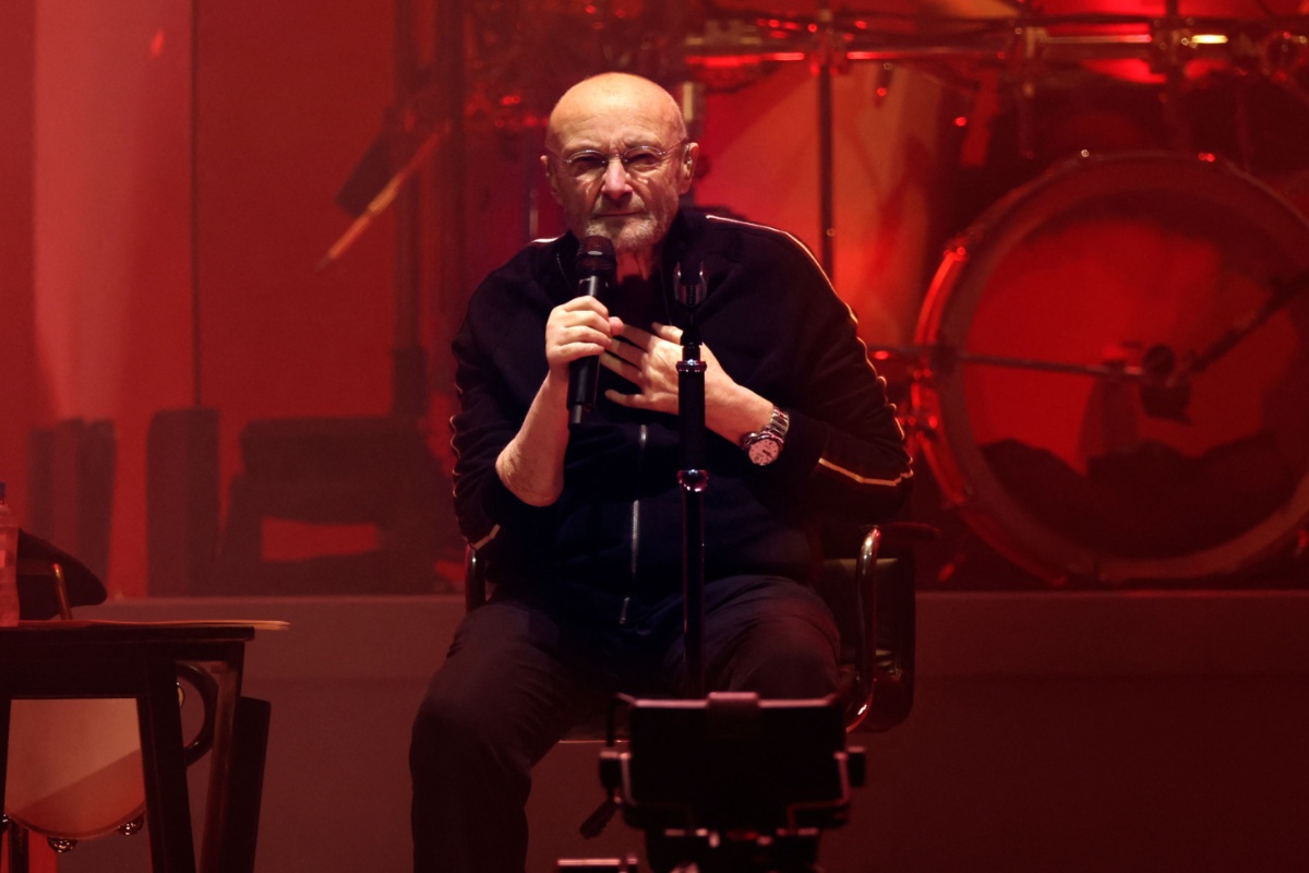 Source-feed image associated with Phil Collins Says He Almost Died in 2024 From Alcohol Abuse: ‘People Were Coming to Say Goodbye’