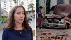 Source-feed image associated with Rescues and prayers a day after Venezuelan earthquakes