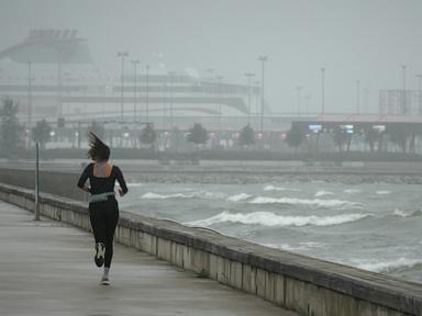 Source-feed image associated with Powerful storm hits Baltic countries, killing 2 and leaving hundreds of thousands without power