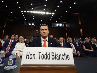 Source-feed image associated with Blanche faces grilling on DOJ controversies as he seeks confirmation as AG