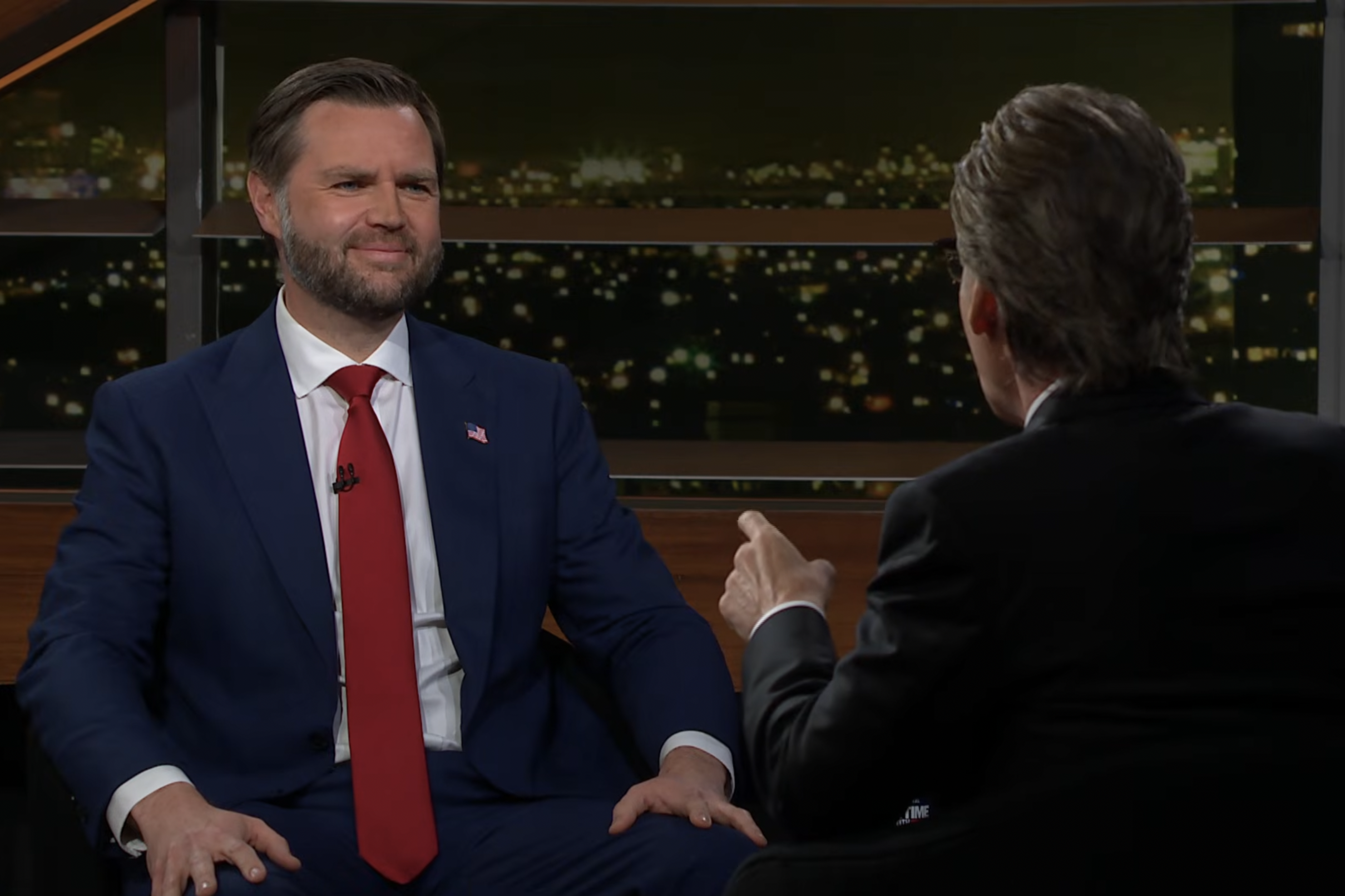 Source-feed image associated with Bill Maher Gets Played by JD Vance on ‘Real Time,’ Admits He May Vote Republican in 2028