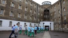 Source-feed image associated with Prisoners freed early are returning to jail at rapid rate, governors tell BBC