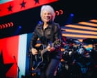 Source-feed image associated with Bon Jovi review – rockers make a surprisingly poignant return to the stage