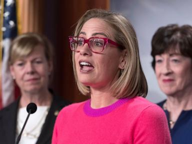 Source-feed image associated with Judge clears lawsuit against Kyrsten Sinema under North Carolina's 'homewrecker' law
