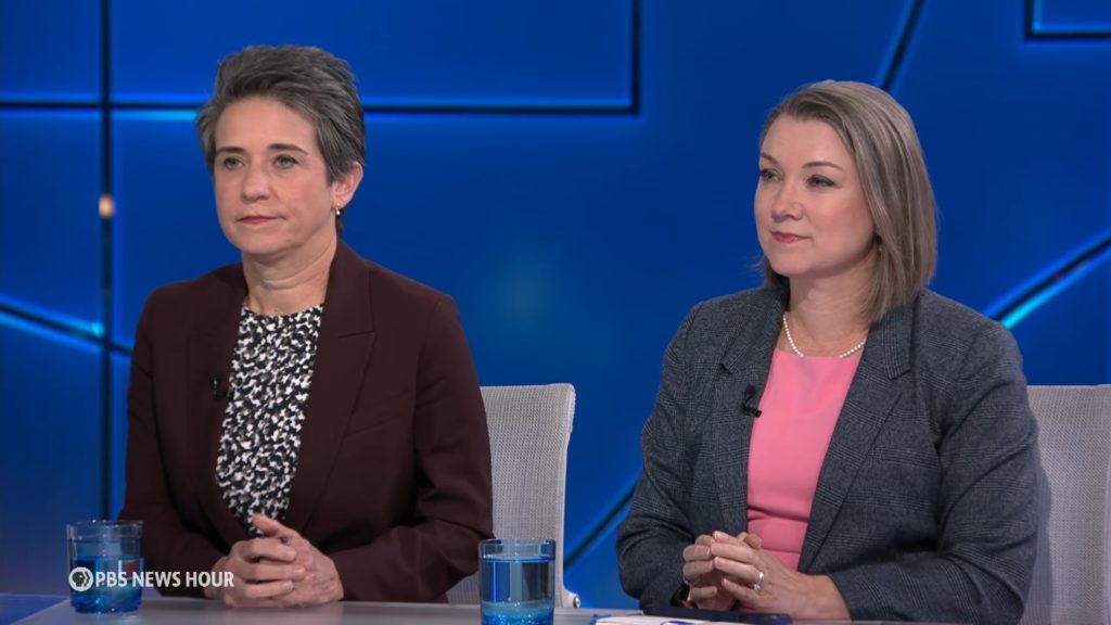 Source-feed image associated with Tamara Keith and Amy Walter on Washington's response to AI and data center concerns