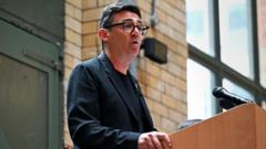 Source-feed image associated with New 'No 10 North' plan will rebalance power in Britain, Burnham promises