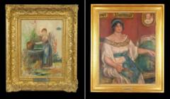 Image from linked report: Two Renoir paintings stolen from French museum are recovered