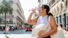 Source-feed image associated with August joint hottest month on record globally