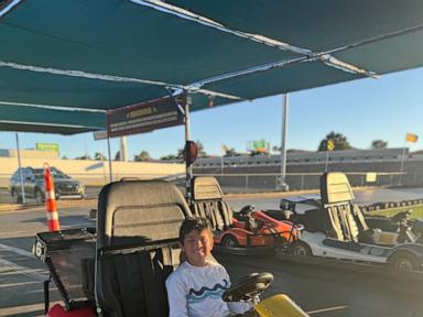 Source-feed image associated with Father of boy rescued from pounding California surf says he is beyond grateful to teen lifeguard