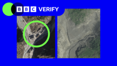 Source-feed image associated with Satellite images reveal scale of flood devastation in Nepal villages