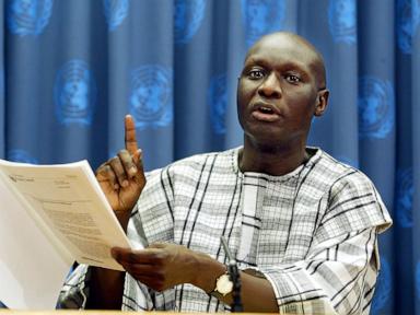 Source-feed image associated with Ugandan statesman in the race to become next secretary-general of the United Nations