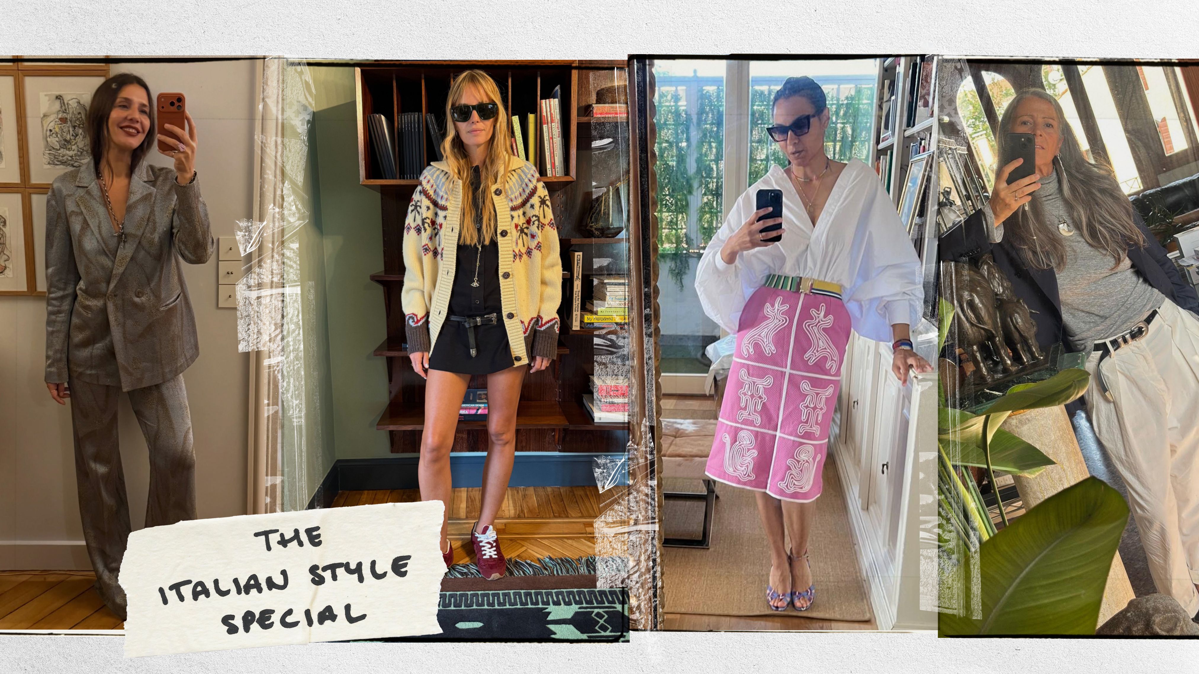 Image from linked report: A Look Inside the Closets of Some of Italy’s Most Stylish Women