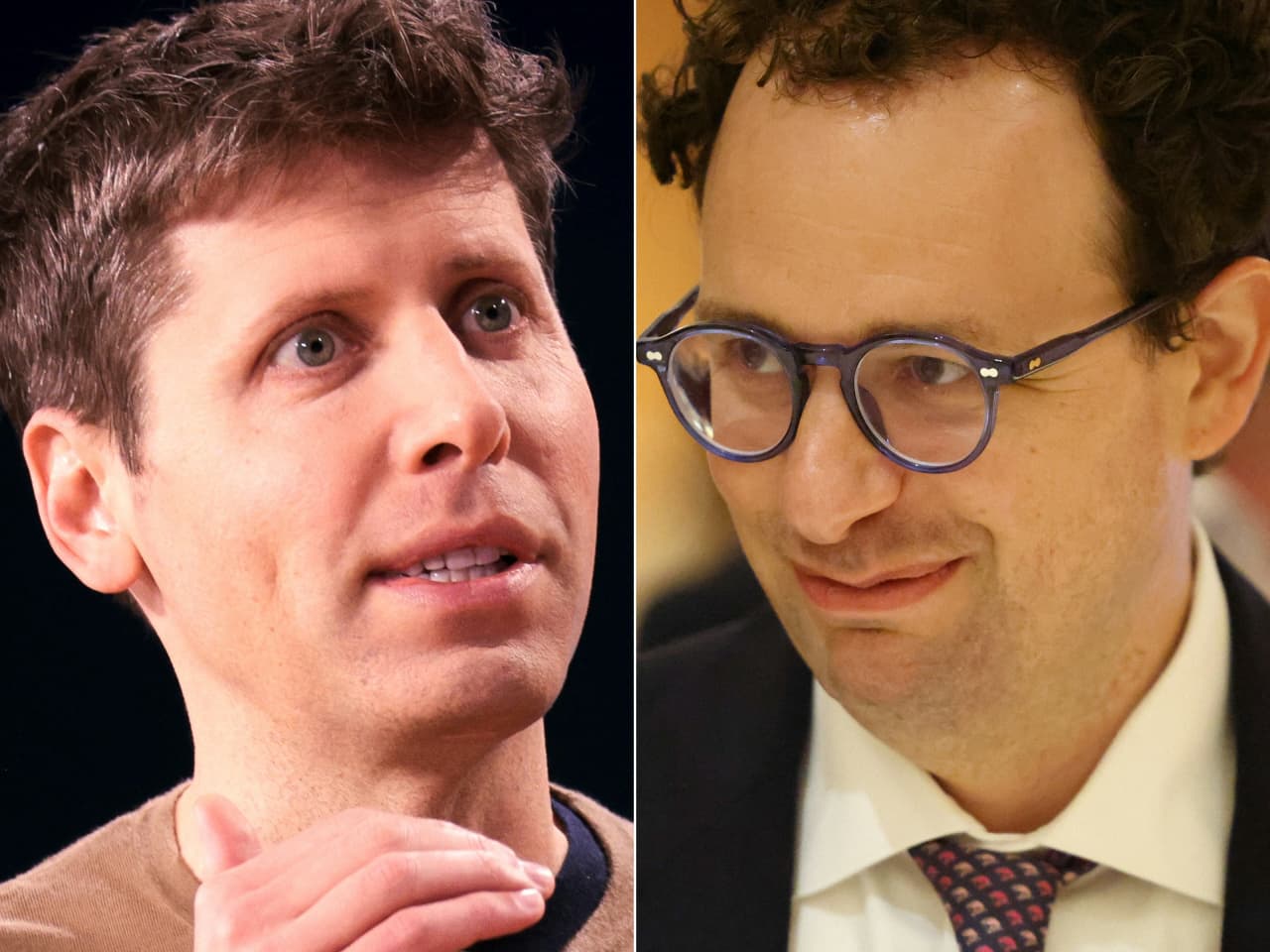 Image from linked report: OpenAI and Anthropic’s CEOs just delivered this message to the U.N. as AI fears swirl