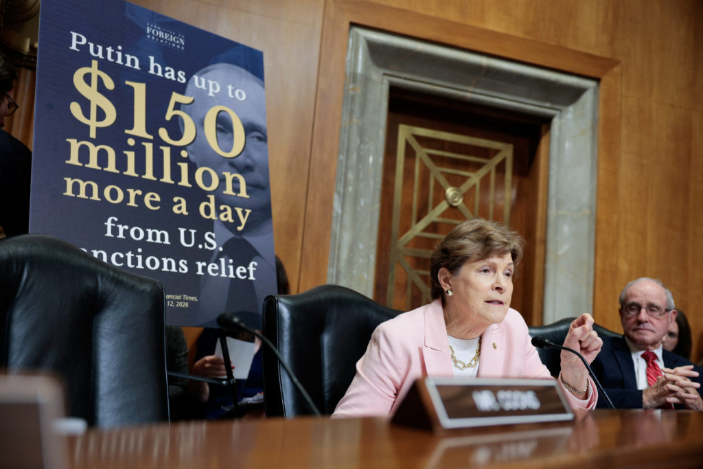 Source-feed image associated with WATCH: Shaheen blasts Rubio for ignoring Senate requests for information on Ukraine, Iran and more