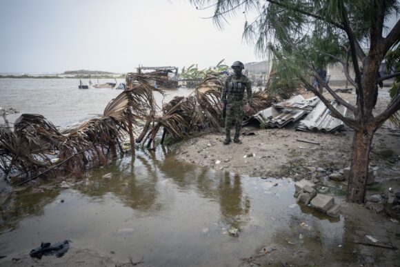 Image from linked report: Flood Watches Stretch From Phoenix to Dallas on Polo Remnants