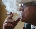 Source-feed image associated with ‘He outlived four of his doctors’: David Hockney’s lifelong love of smoking – and the 2,000 cigarettes he kept at home ‘for emergencies’