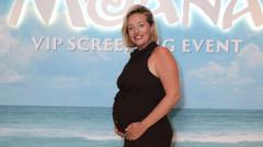 Image from linked report: Kelsey Parker welcomes baby after 'devastating' stillbirth last year