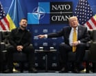 Source-feed image associated with Nato summit: Trump says US could let Ukraine make Patriot missiles after meeting with Zelenskyy – Europe live
