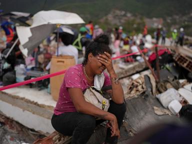 Source-feed image associated with Venezuela earthquakes latest: Nearly 50,000 unaccounted for as death toll climbs