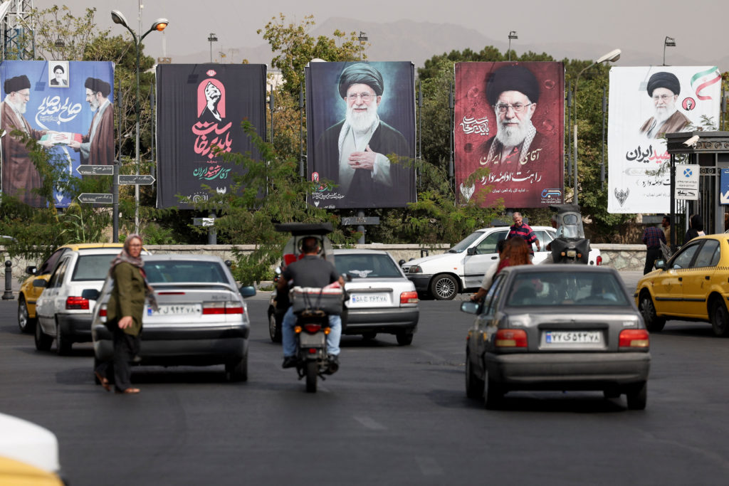 Source-feed image associated with 6 months in, Iran's leaders are defying the U.S. and signaling no tolerance for dissent