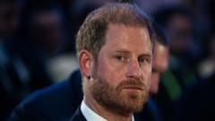 Source-feed image associated with Harry reconsiders bringing Meghan and children on UK trip