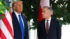 Source-feed image associated with US slaps import ban on Canadian alcohol, motorbikes and other goods