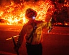 Source-feed image associated with Fire in California’s Big Sur region doubles in size overnight, forcing evacuations
