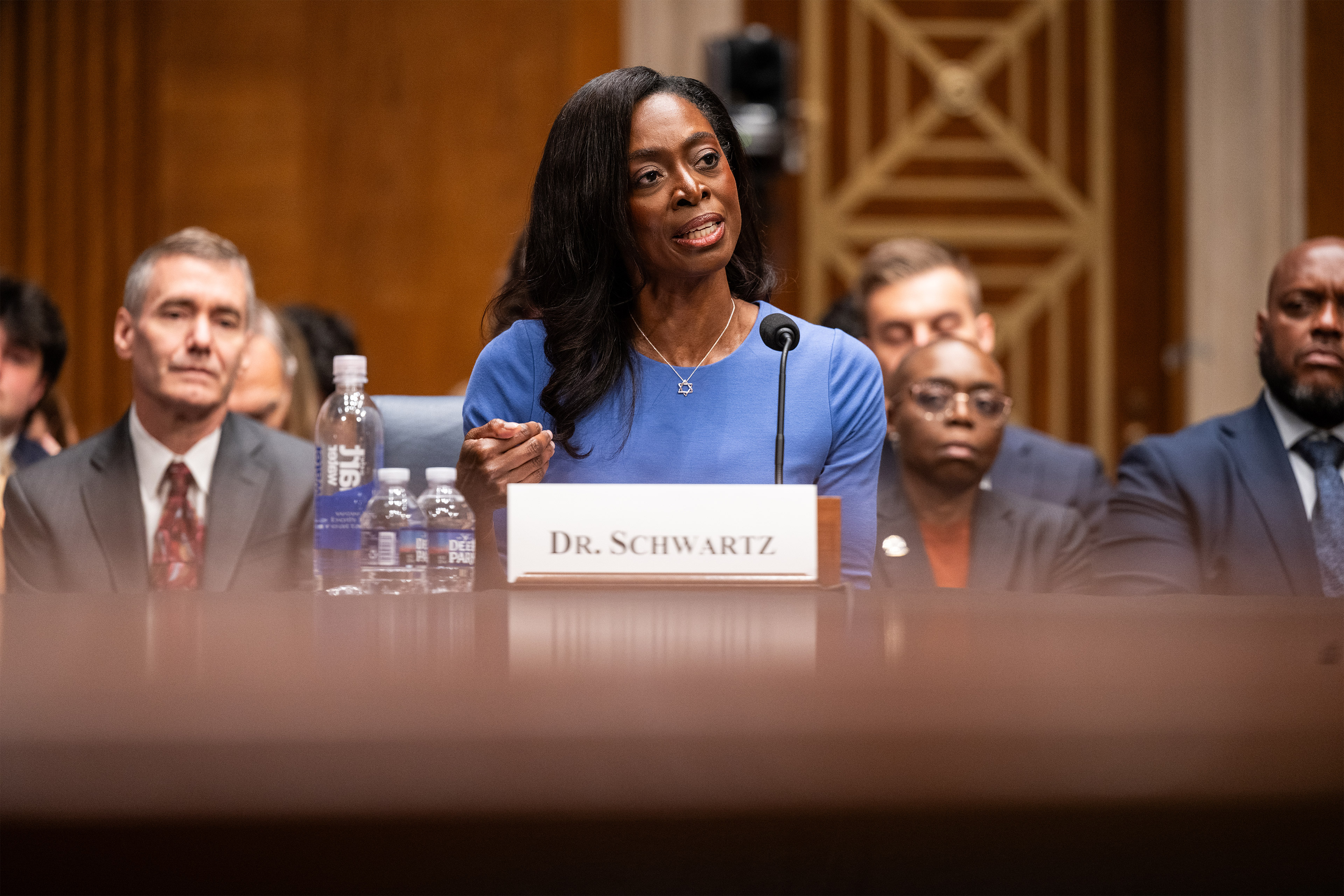 Source-feed image associated with Trump’s CDC Nominee Praises Vaccines, Without Vowing Independence From Kennedy