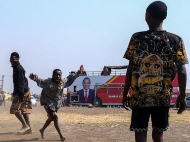 Source-feed image associated with Zambia to vote in elections, a southern African country rich in critical minerals