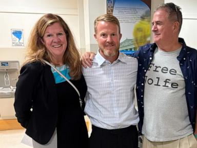 Image from linked report: Judge vacates Virginia man's murder conviction; he walks free after 25 years
