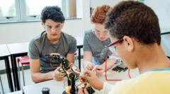 Source-feed image associated with Schools to offer technical subjects to pupils from age 14 in England, Burnham says