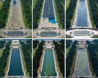 Source-feed image associated with Trump’s reflecting pool saga: a timeline of failure and finger-pointing