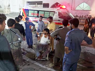 Source-feed image associated with Raid on a Pakistani police post leaves 11 officers and 15 attackers dead