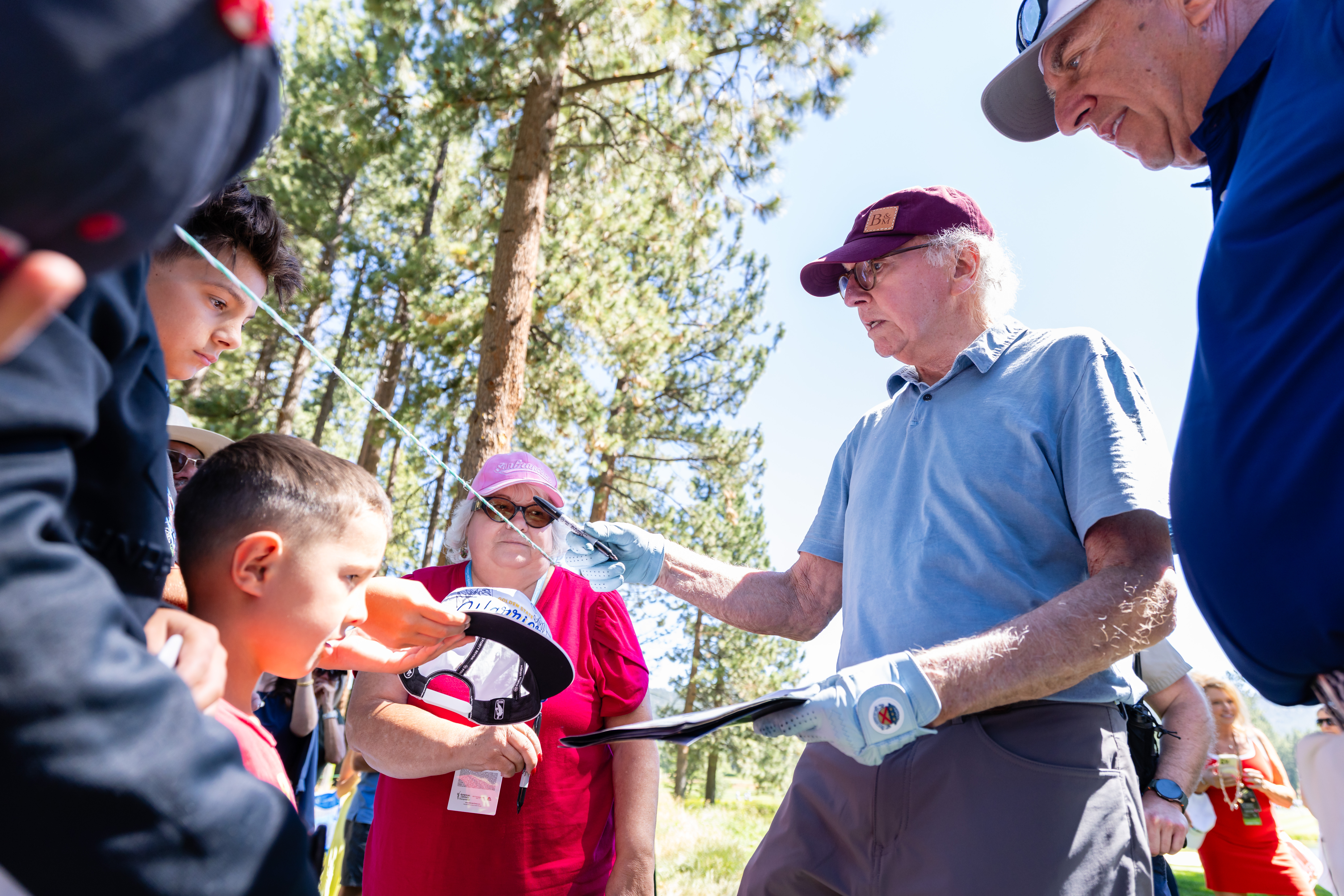Source-feed image associated with Larry David, Colin Jost and Stephen Curry Among Stars Competing in the American Century Championship — Here’s How to Watch Online