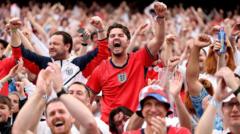 Source-feed image associated with England fans' behaviour 'excellent' at World Cup