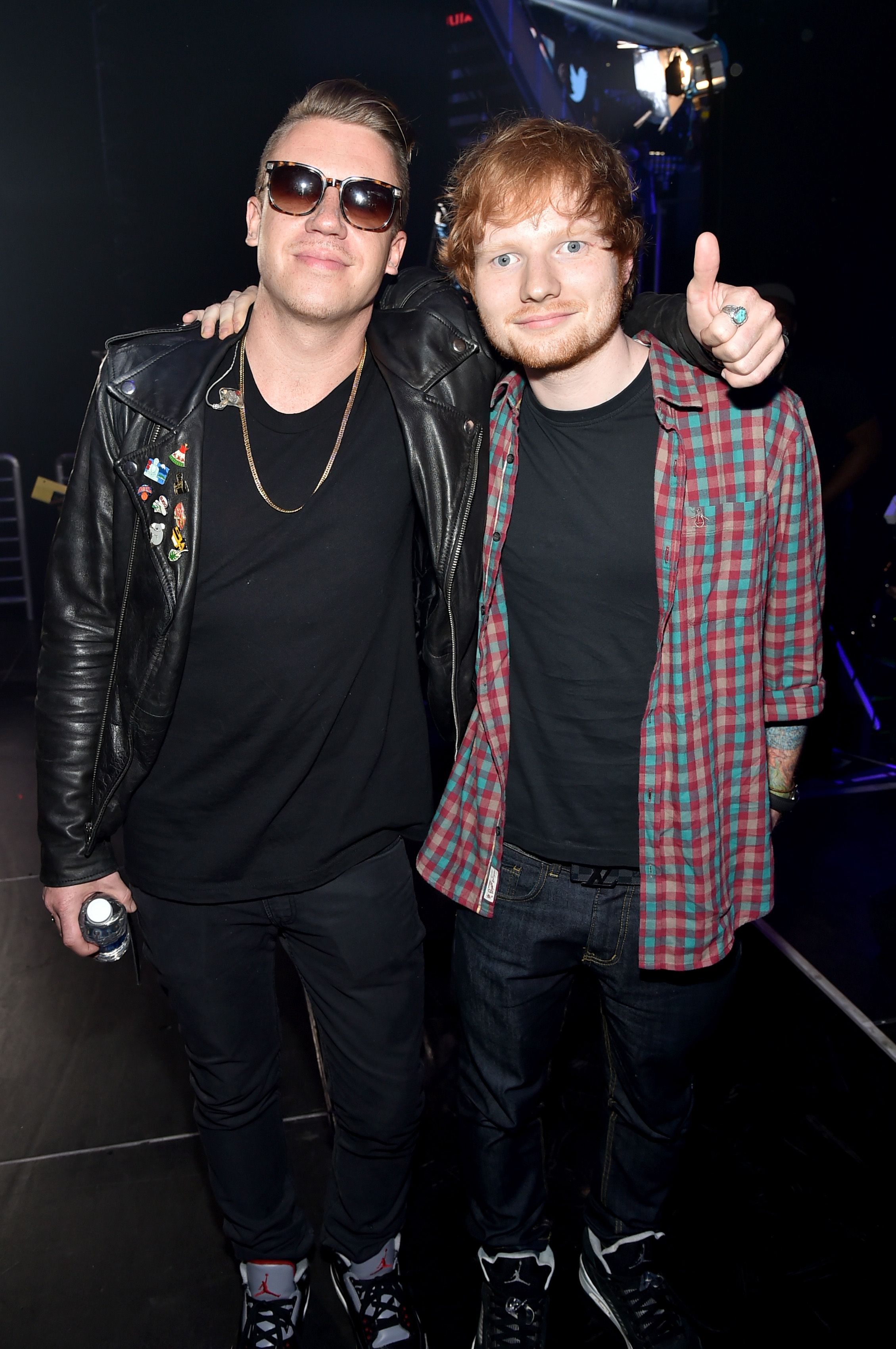 Source-feed image associated with Macklemore to Donate $1 Million Ed Sheeran Tour Earnings to Palestine Aid, Invites Robert Kraft to Match Him