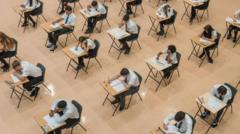 Source-feed image associated with Some A-level papers voided for students after exams leaked online