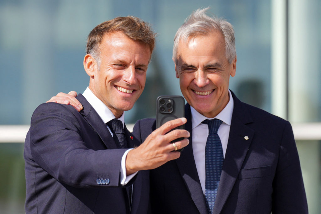 Image from linked report: Carney and Macron deepen ties as Canada turns toward Europe and away from U.S. dependence