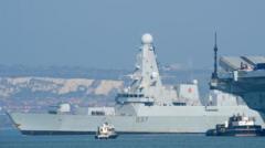 Source-feed image associated with Navy to build drone-equipped warships instead of replacing ageing destroyers