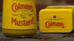 Source-feed image associated with Colman's Mustard put up for sale ahead of merger