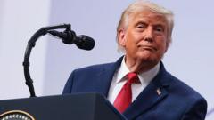 Source-feed image associated with US to probe petrol price gouging claims, Trump says