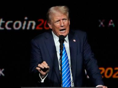Source-feed image associated with Trump agreed to new ethics rules to get a crypto bill across the line. But that might not be enough