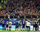 Source-feed image associated with World Cup 2026: Scotland on brink after Brazil defeat, EFL fixtures announced, and more – live