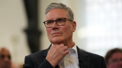 Source-feed image associated with Starmer considers political future as pressure to quit mounts