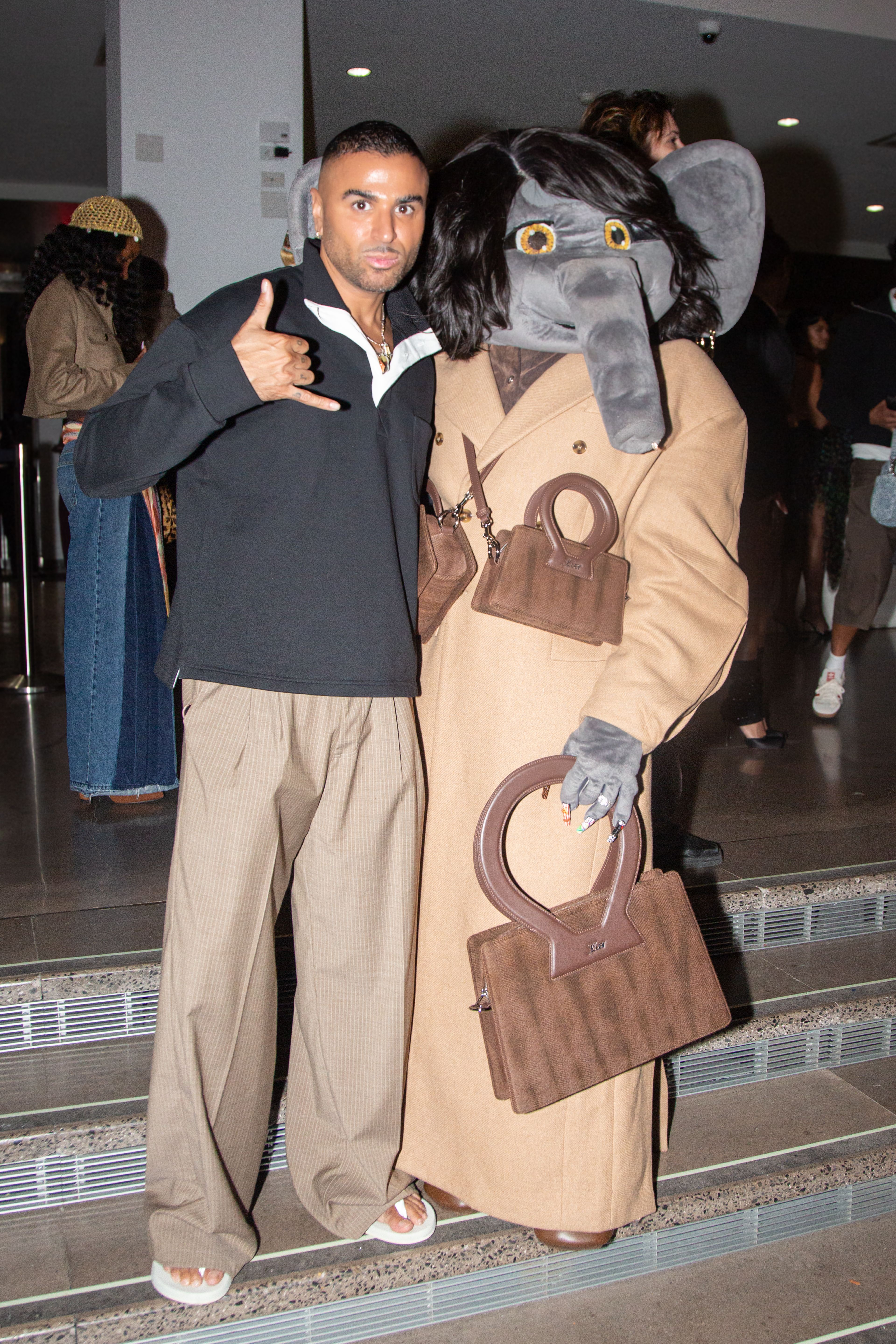 Source-feed image associated with An Exclusive Interview With New York Fashion Week’s Favorite Front Row Fixture, Ellie the Elephant