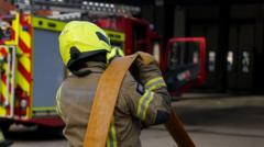 Source-feed image associated with Three men killed following fire in west London